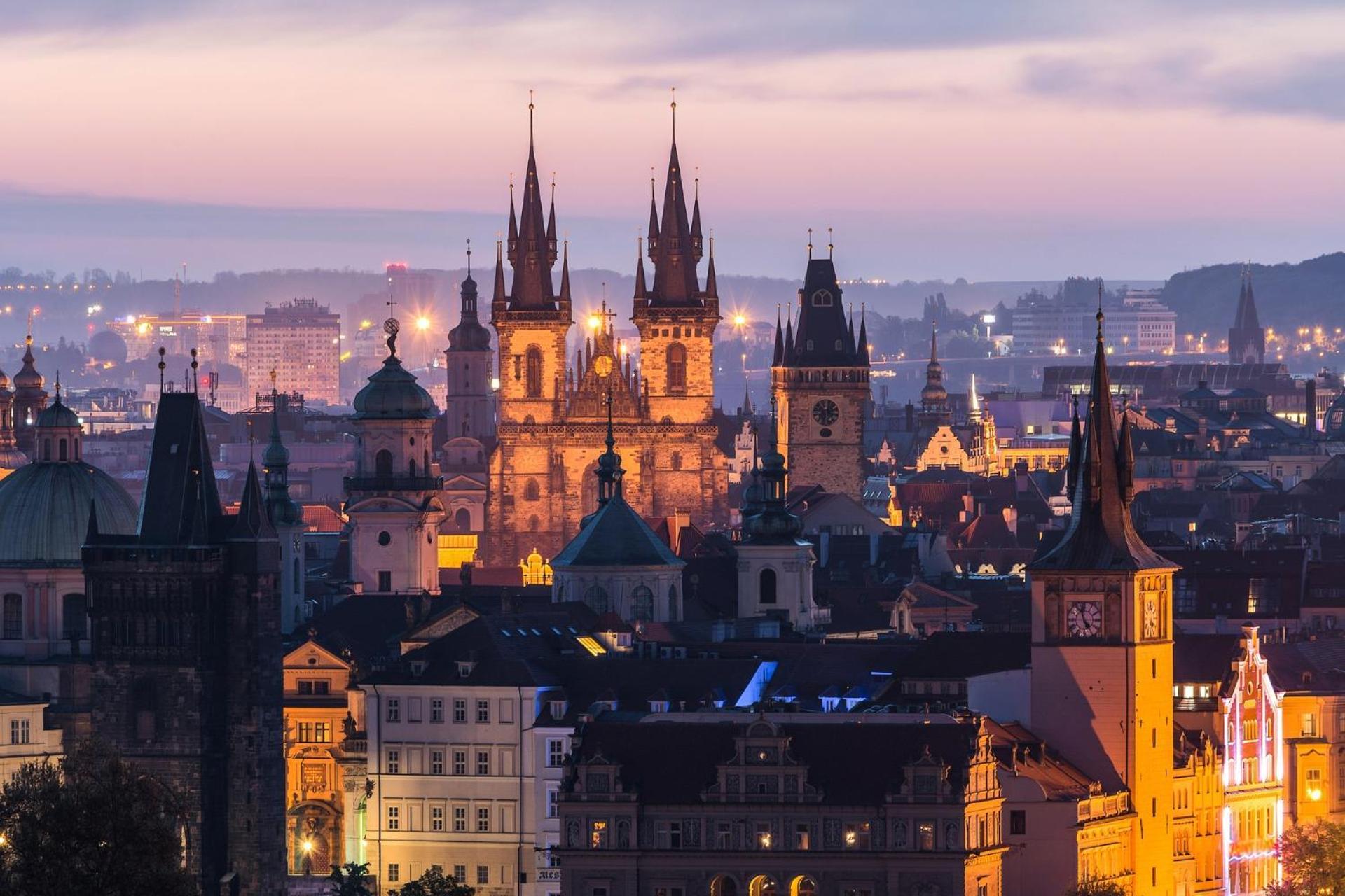 Appartamento Chic Living At Vista Serenity With Balcony Praga